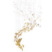 Feather Handblown Glass Chandelier-DWHOME