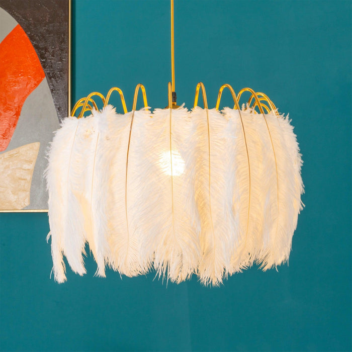 "Lampe à suspension plume-DWHOME"