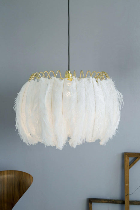 "Lampe à suspension plume-DWHOME"