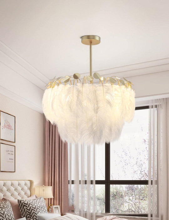 "Lampe à suspension plume-DWHOME"