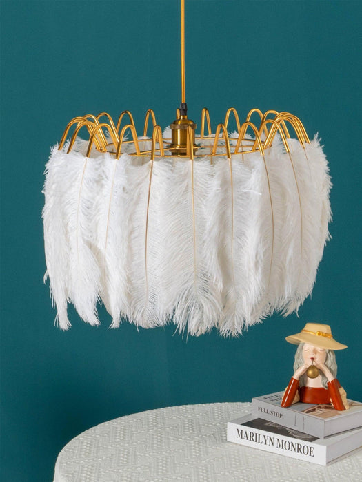 "Lampe à suspension plume-DWHOME"