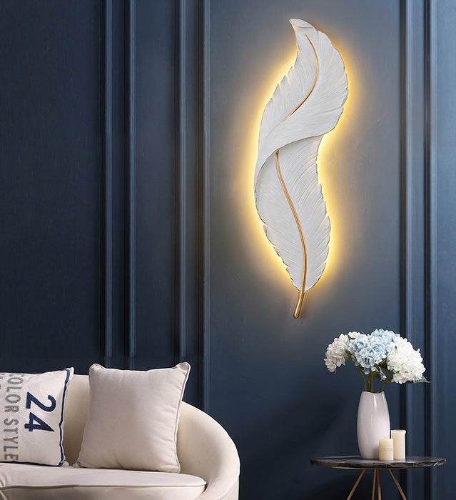 Feather Wall Lamp-DWHOME