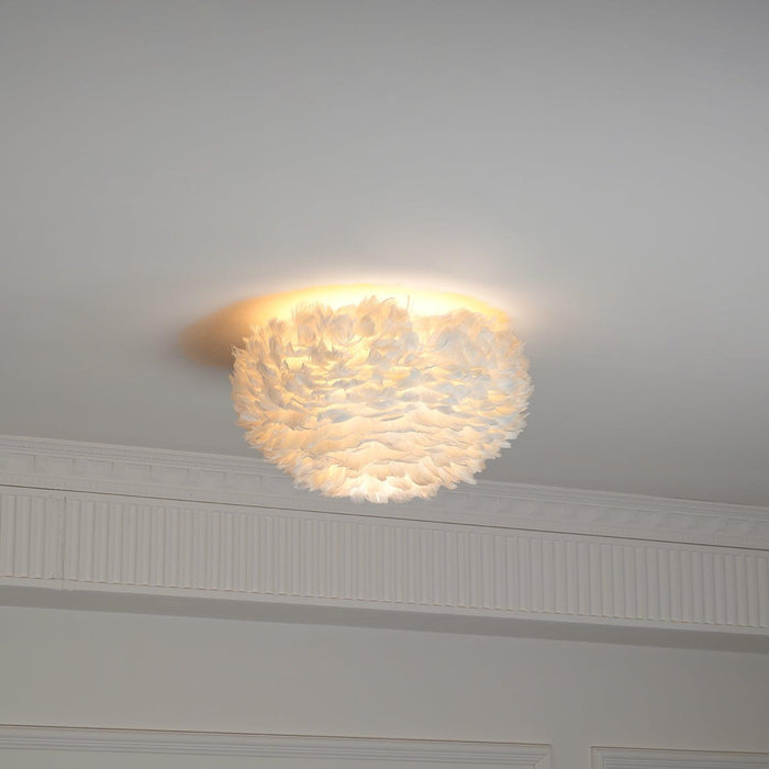 Feathered Ceiling Lamp-DWHOME