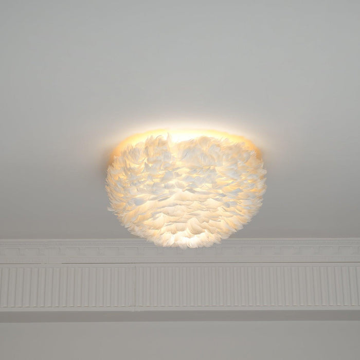 Feathered Ceiling Lamp-DWHOME