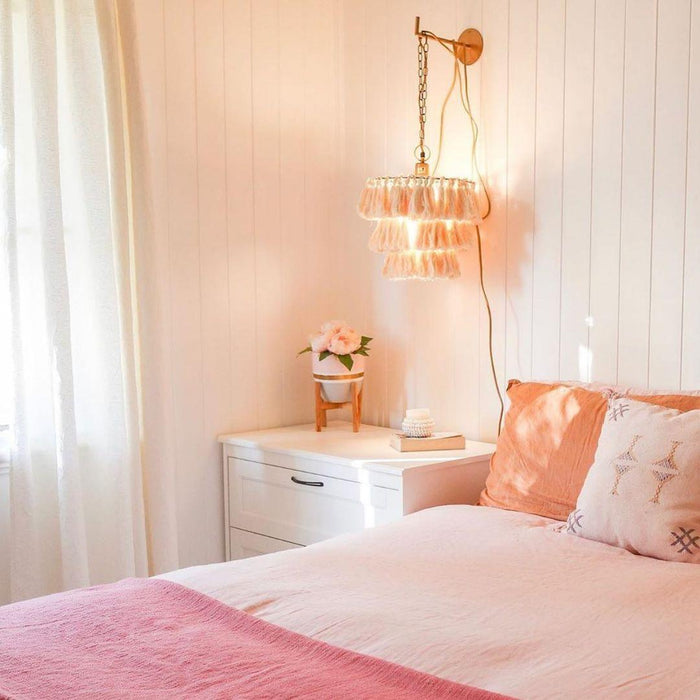 Fela Tassel Wall Lamp-DWHOME