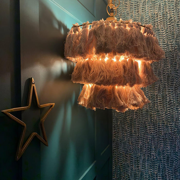 Fela Tassel Wall Lamp-DWHOME