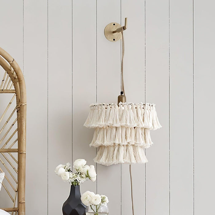Fela Tassel Wall Lamp-DWHOME