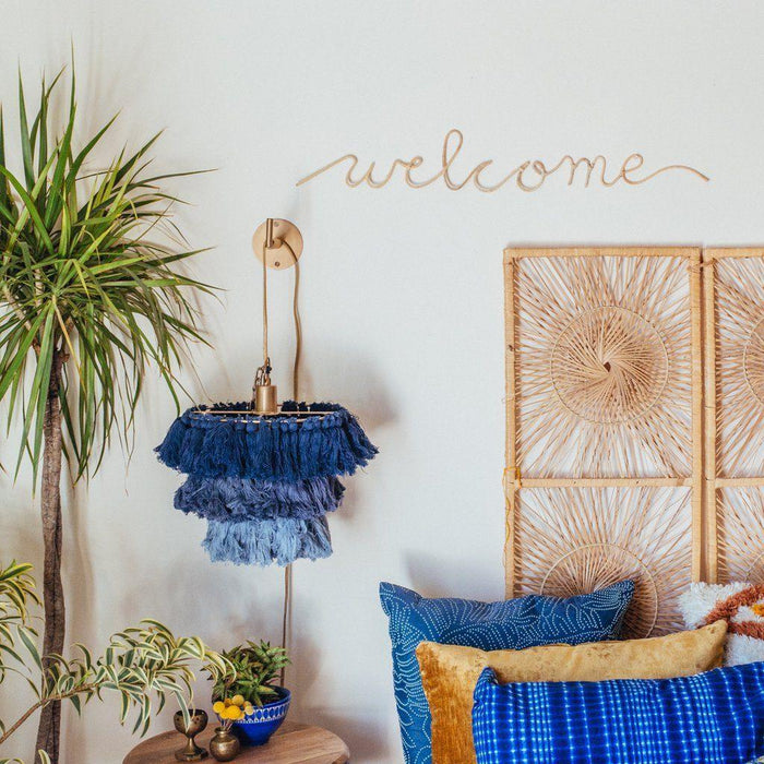Fela Tassel Wall Lamp-DWHOME