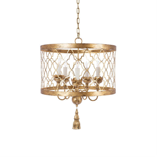 Fiesole Drum Chandelier-DWHOME