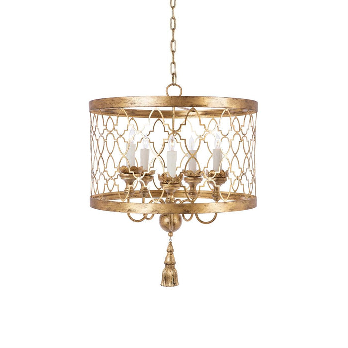 Fiesole Drum Chandelier-DWHOME
