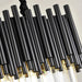 Finn Modern Black Linear Crystal Chandelier Dining Room - DWHOME
