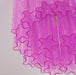 Fiora Rose Red Glass Ceiling Lamp - DWHOME