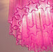 Fiora Rose Red Glass Ceiling Lamp - DWHOME