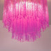 Fiora Rose Red Glass Ceiling Lamp - DWHOME