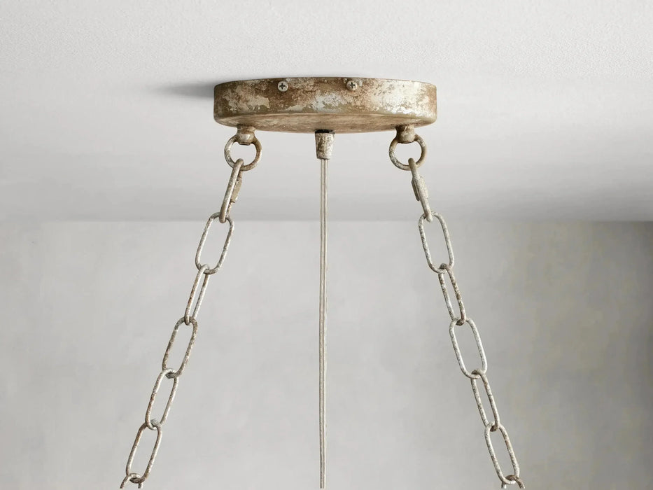 Fiore Oval Chandelier 62''74''-DWHOME