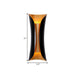 Flame Art Wall Sconce-DWHOME