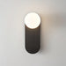 Flat Base Globe Sconce-DWHOME
