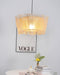 Flaxen Weave Pendant Lamp-DWHOME
