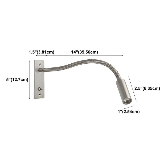 Flexible Gooseneck Wall Lamp - DWHOME