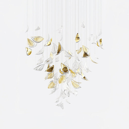 Floating Leaves Chandelier-DWHOME