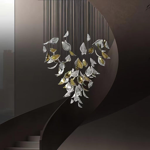 Floating Leaves Chandelier-DWHOME