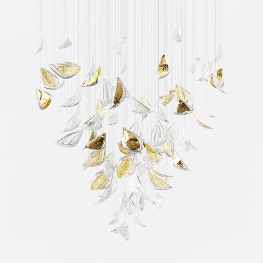 Floating Leaves Chandelier-DWHOME