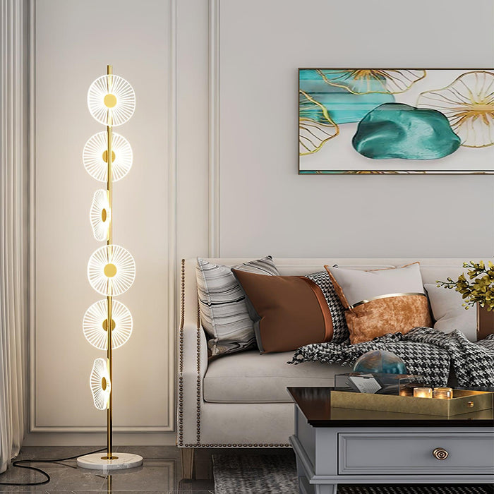 Floating Raindrop Floor Lamp-DWHOME