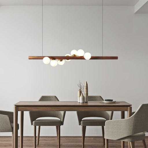 Scandinavian Wooden Pendant Lamp-DWHOME