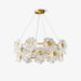 Flora Glass Chandelier-DWHOME