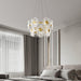 Flora Glass Chandelier-DWHOME
