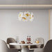 Flora Glass Chandelier-DWHOME