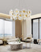 Flora Glass Chandelier-DWHOME