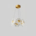 Flora Glass Chandelier-DWHOME