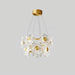 Flora Glass Chandelier-DWHOME