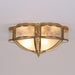 Floral Brass Ceiling Lamp-DWHOME