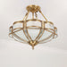 Floral Brass Ceiling Lamp-DWHOME