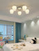 Floral Glass Ceiling Lamp-DWHOME