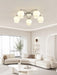 Floral Glass Ceiling Lamp-DWHOME