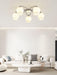 Floral Glass Ceiling Lamp-DWHOME