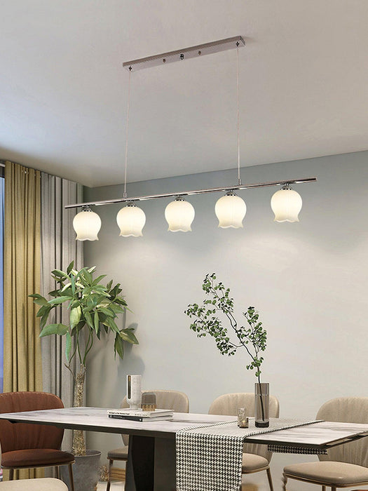Floral Glass Modern Pendant Lamp-DWHOME