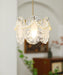 Floral Glass Pendant Lamp-DWHOME