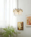 Floral Glass Pendant Lamp-DWHOME