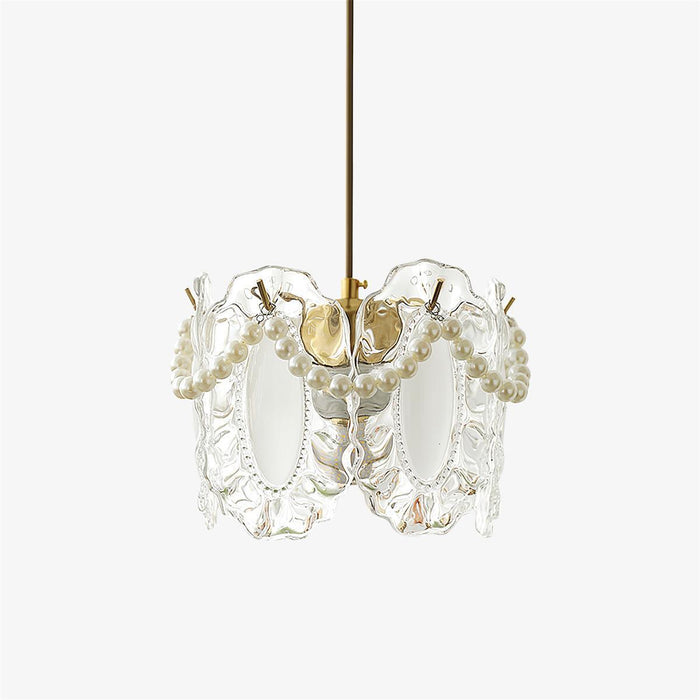 Floral Glass Pendant Lamp-DWHOME
