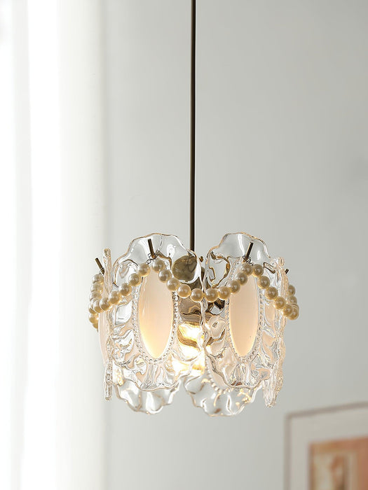 Floral Glass Pendant Lamp-DWHOME
