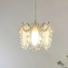 Floral Glass Pendant Lamp-DWHOME