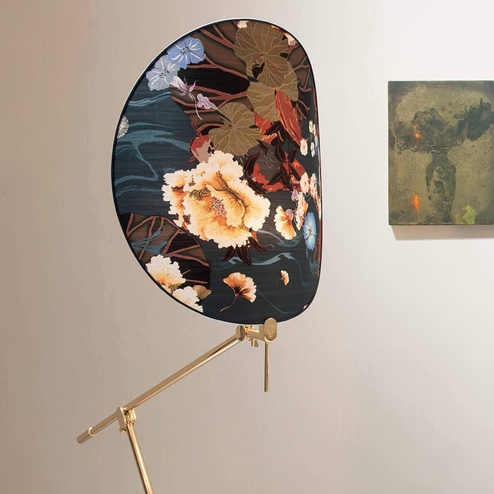 Floral Nocturne Floor Lamp-DWHOME