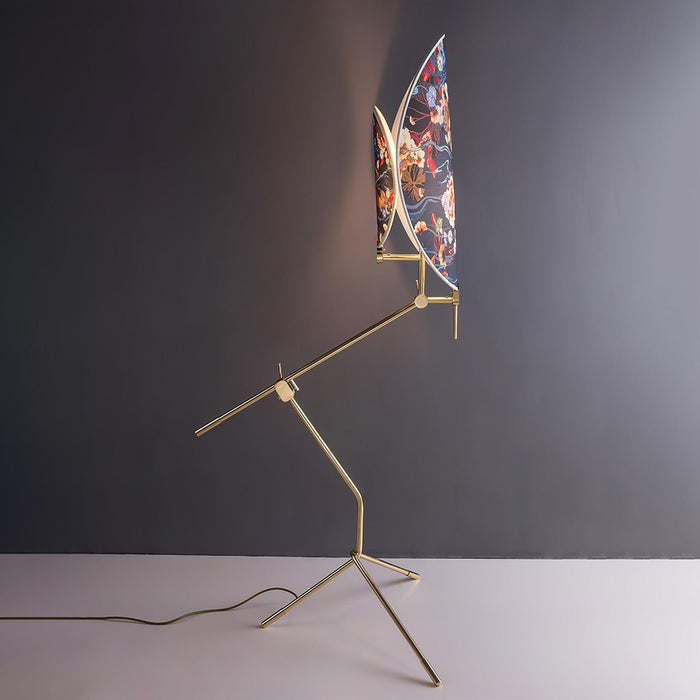Floral Nocturne Floor Lamp-DWHOME