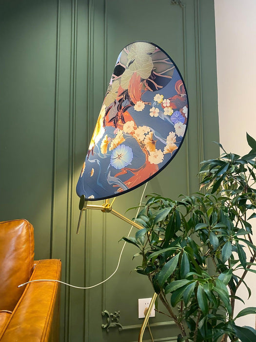 Floral Nocturne Floor Lamp-DWHOME