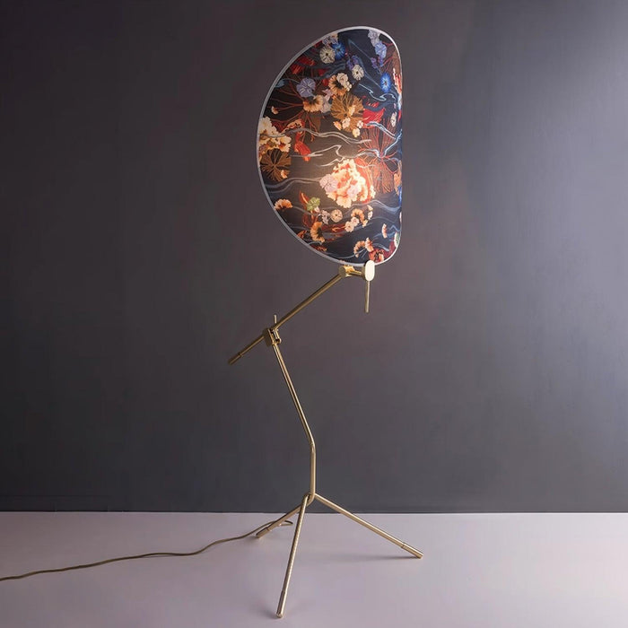 Floral Nocturne Floor Lamp-DWHOME