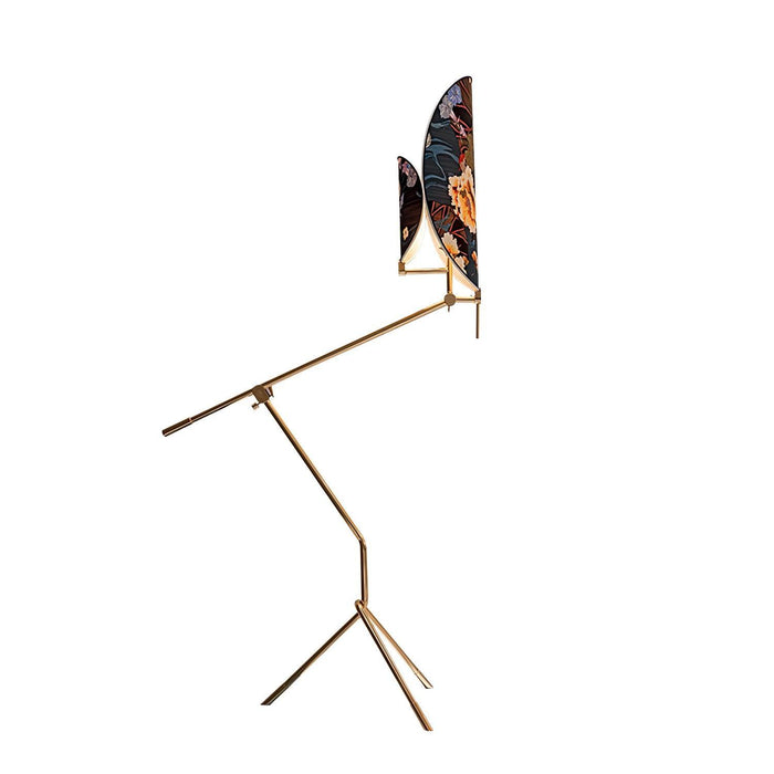 Floral Nocturne Floor Lamp-DWHOME